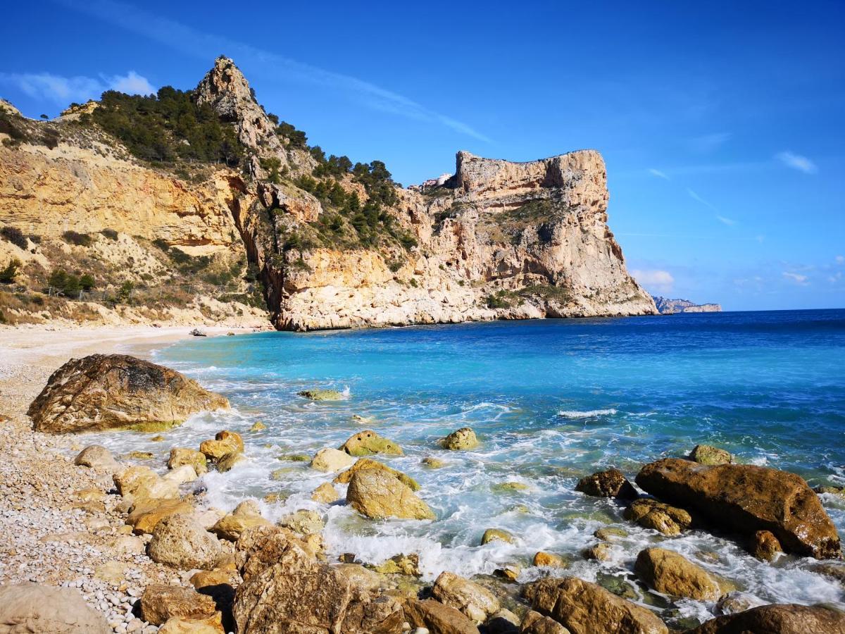 La Madrugada - Luxury Moraira Villa With Sea Views And Private Heated Pool Exterior foto
