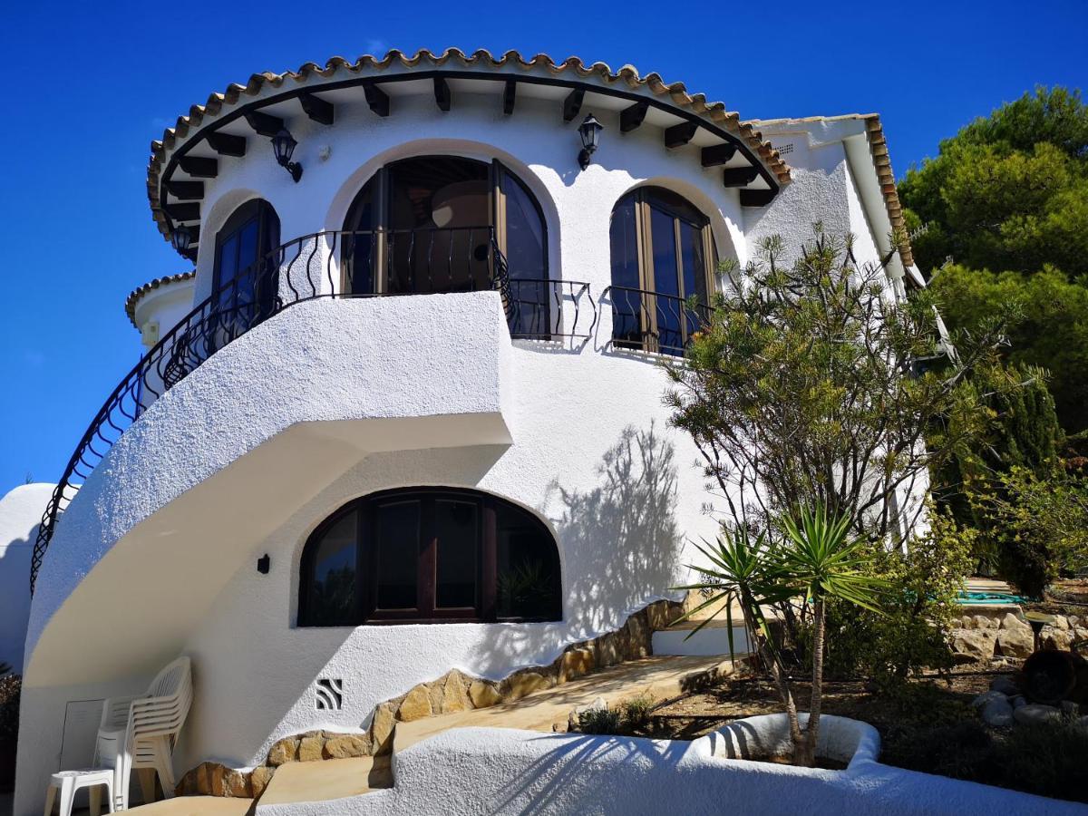 La Madrugada - Luxury Moraira Villa With Sea Views And Private Heated Pool Exterior foto