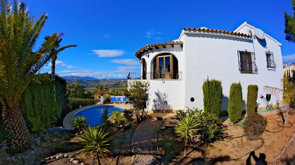 La Madrugada - Luxury Moraira Villa With Sea Views And Private Heated Pool Exterior foto
